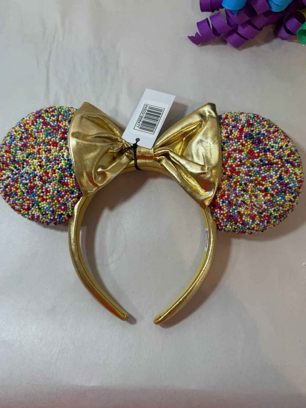 Minnie Mouse Confetti Ear Headband For Adults by BaubleBar